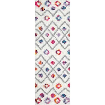 Nuloom Tatyana Moroccan Diamond Trell...