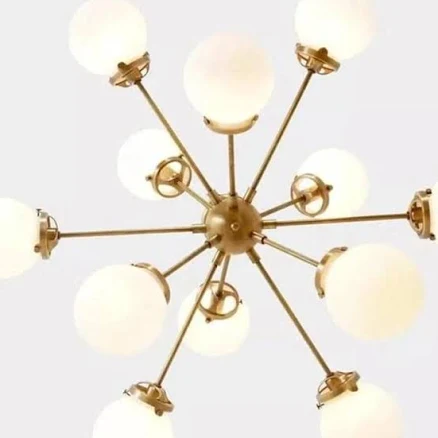 Mid-Century Modern 12-Light Sputnik C...