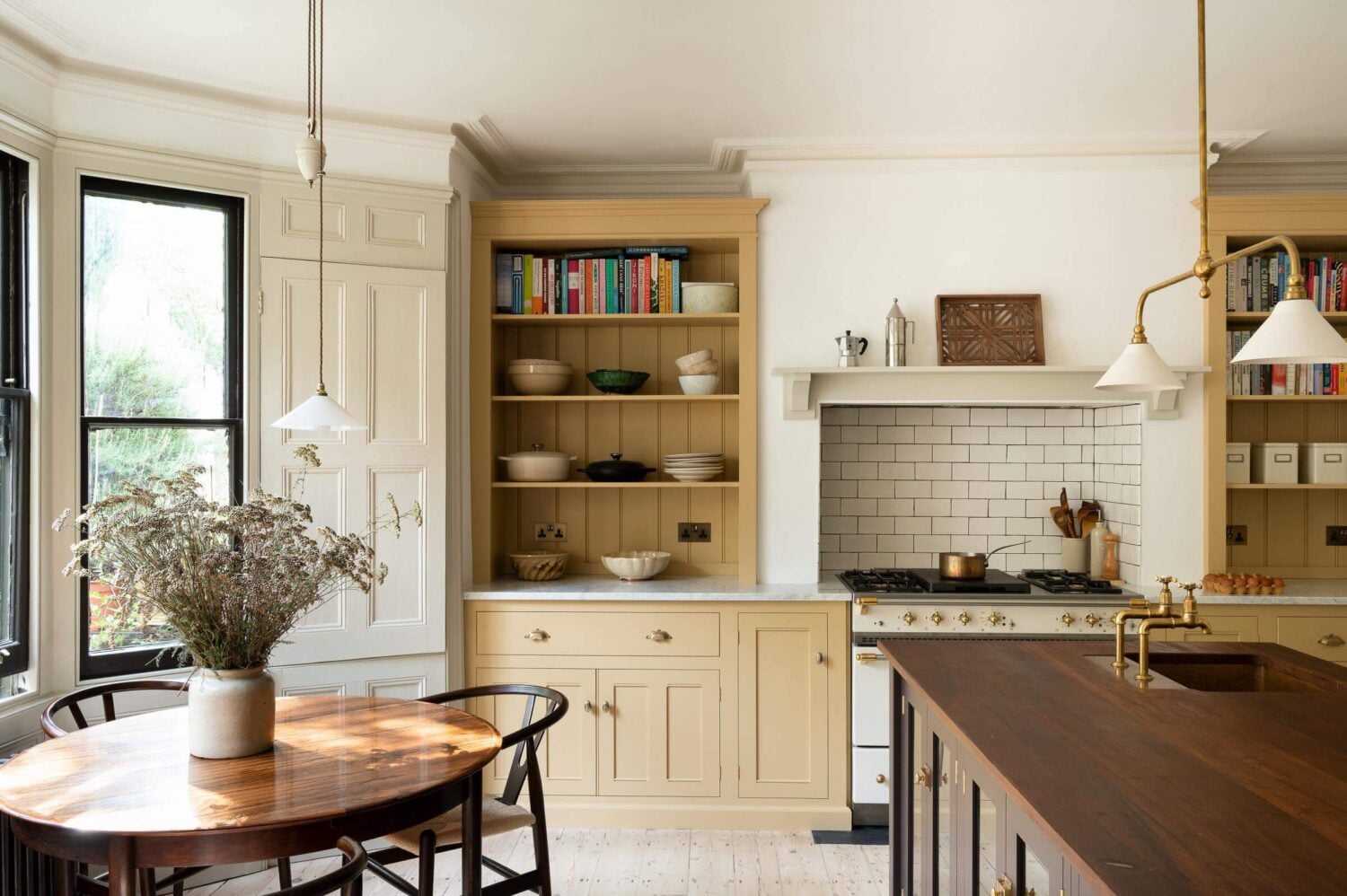 A deVOL Kitchen with Butter Yellow Cabinets - The Nordroom