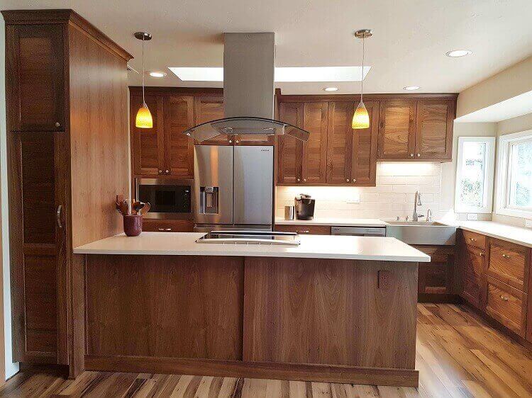 A Few Authentic Walnut Cabinet Ideas to Vamp Up Your Kitchen
