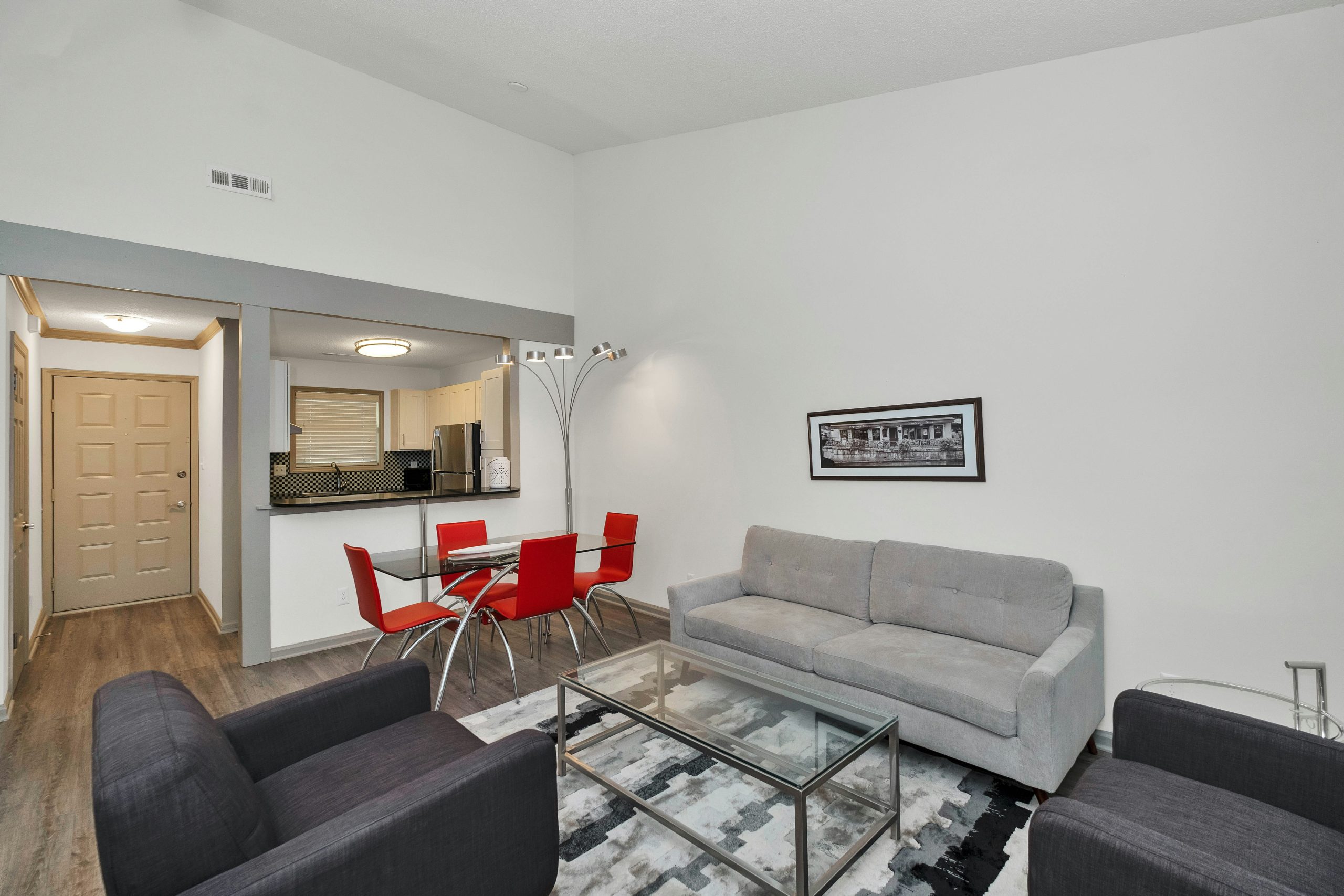 living room space