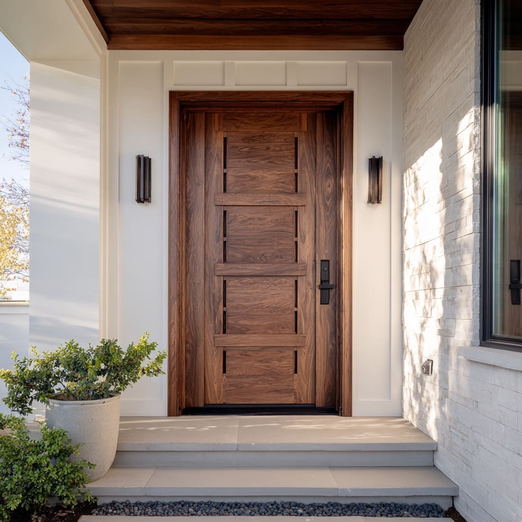Modern Farmhouse Front Door Ideas: The Quietly Finished Look