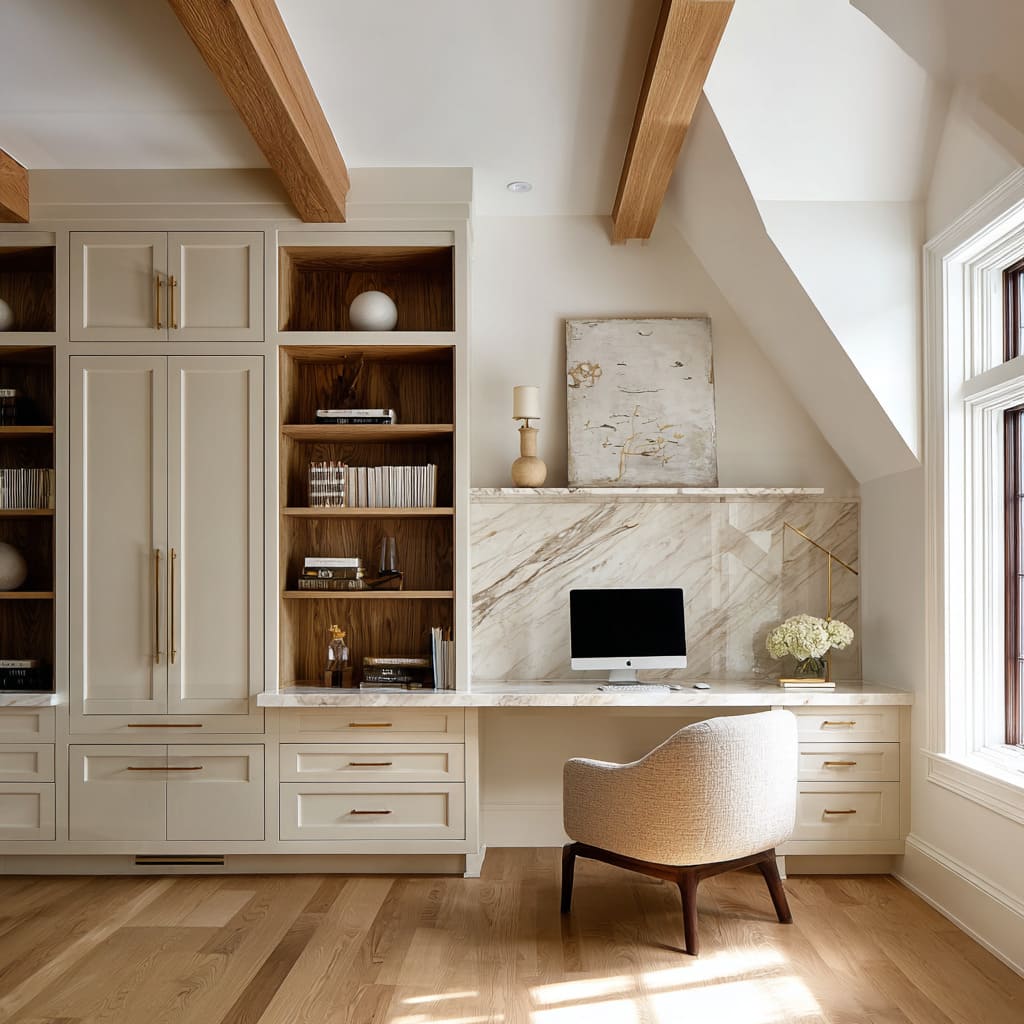 Modern Farmhouse Home Office Ideas Without Rustic Clichés