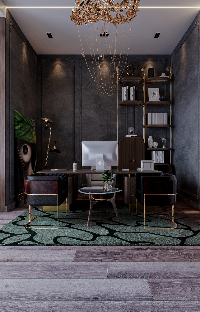 Modern Luxury Home Office Design Ideas