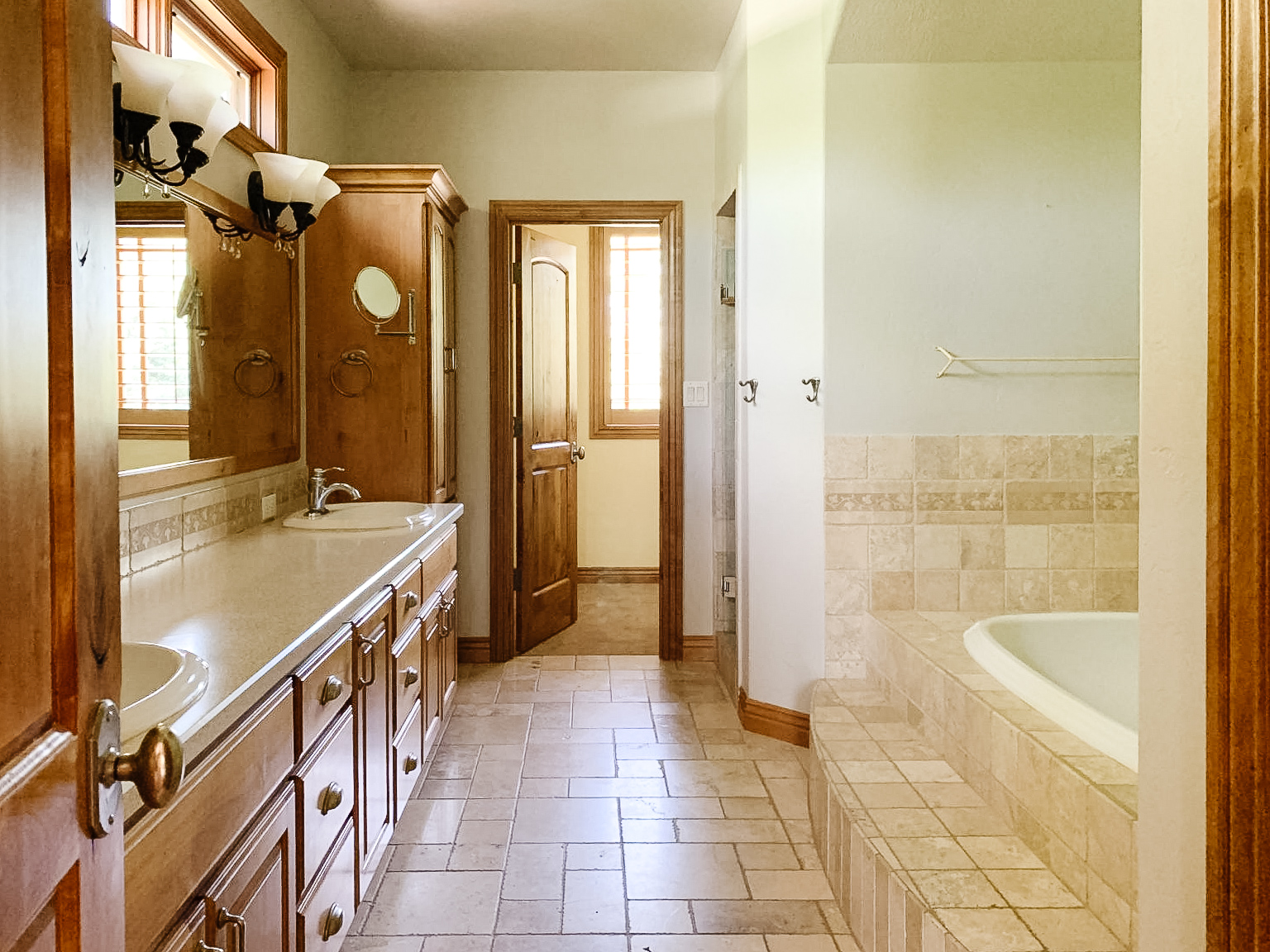 Our Modern Cottage Bathroom Reveal! - Chris Loves Julia