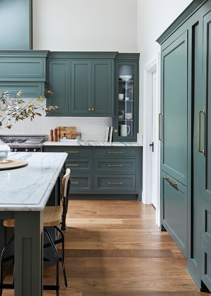 This Green Hue Will Be a Hot Kitchen Color Trend in 2020