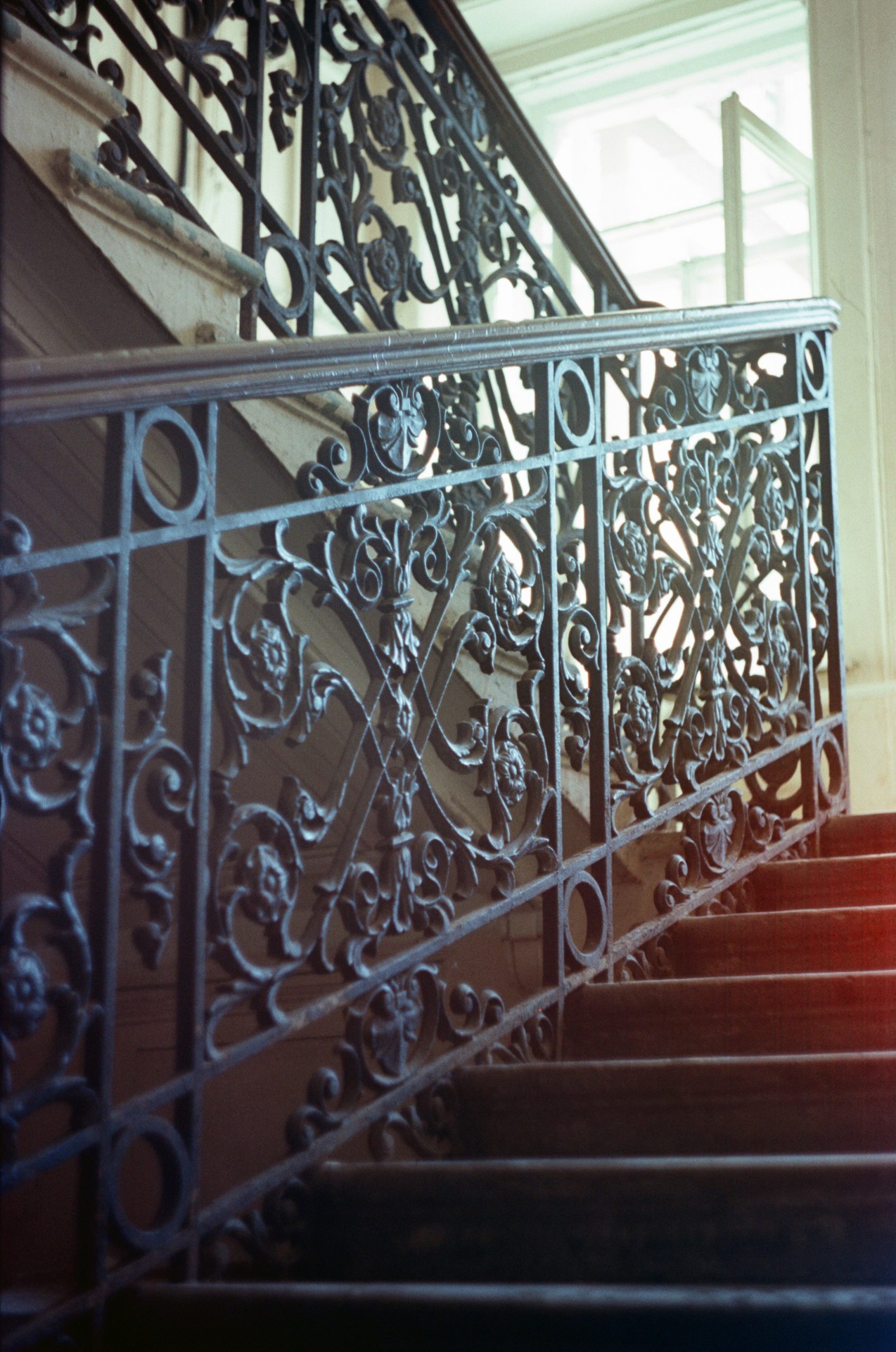 vintage staircase of Saint Petersburg