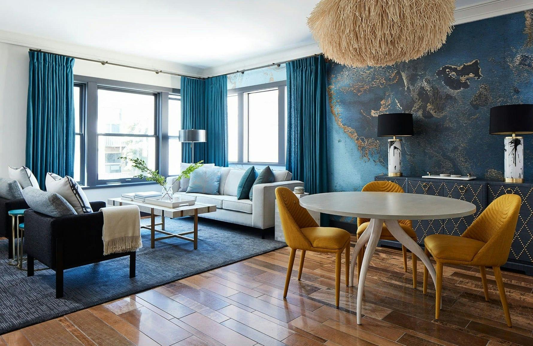 11 Incredible Blue Living Room Colour Scheme Ideas | LuxDeco