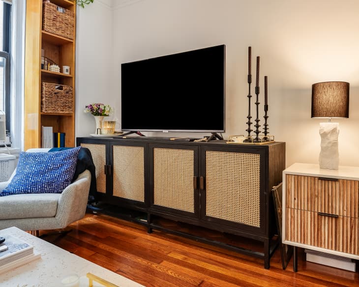 12 Best Walmart TV Stands 2024: Mid-Century, Rustic, Modern | Apartment Therapy
