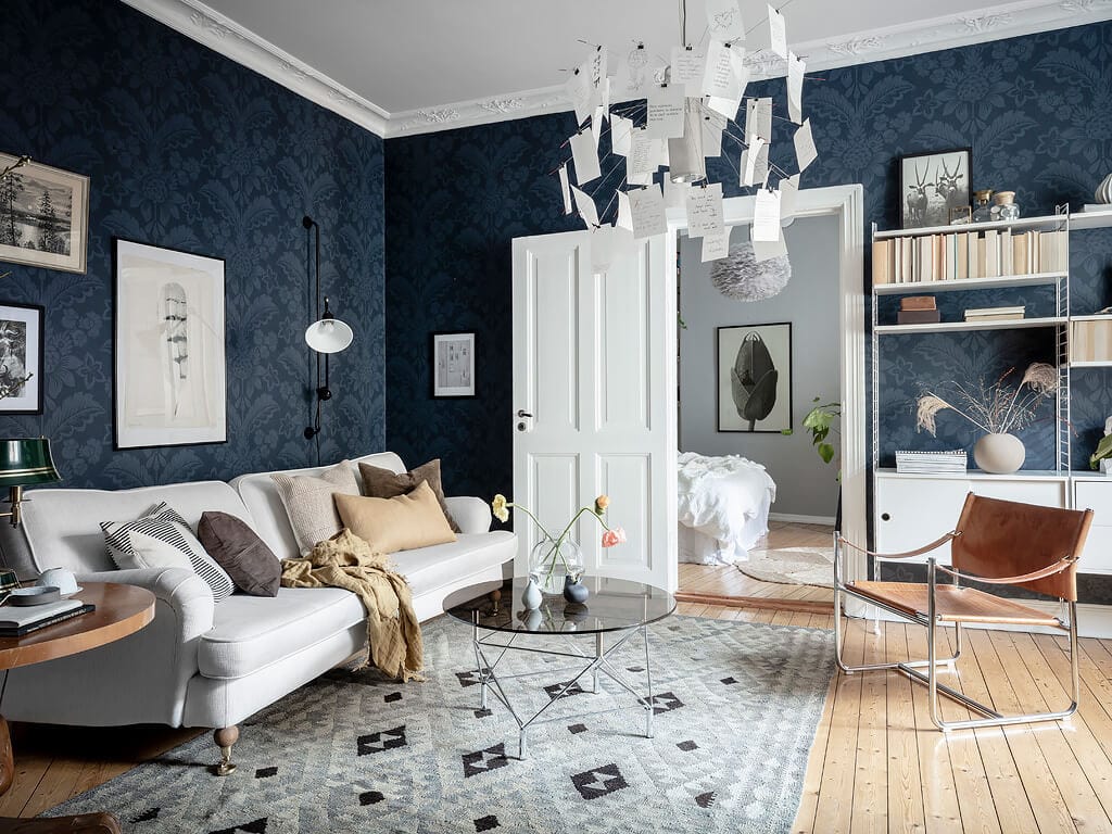 13 inspiring blue living room ideas - COCO LAPINE DESIGN