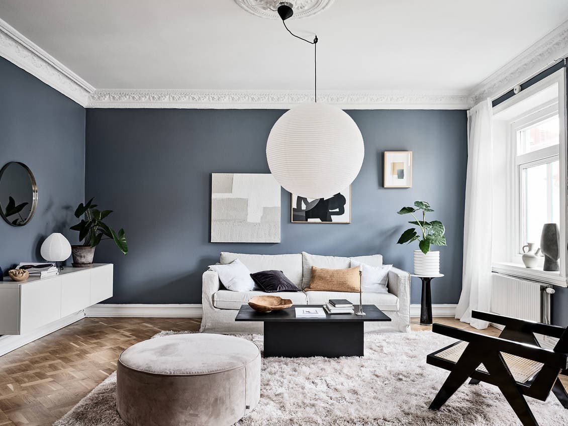 13 inspiring blue living room ideas for a unique effect - COCO LAPINE DESIGN