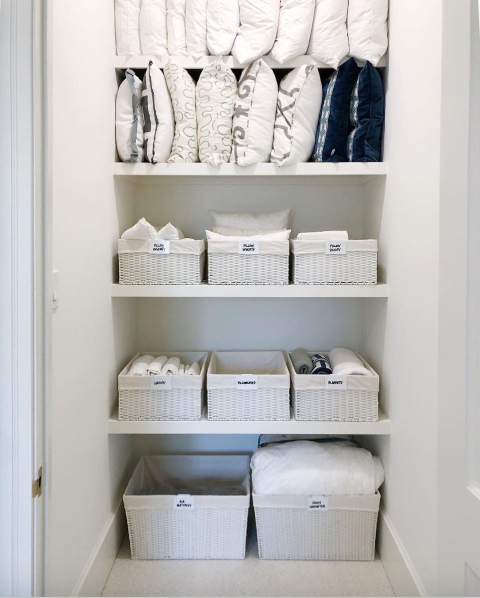 15 Genius Ways to Organize Your Linen Closet Once and For All