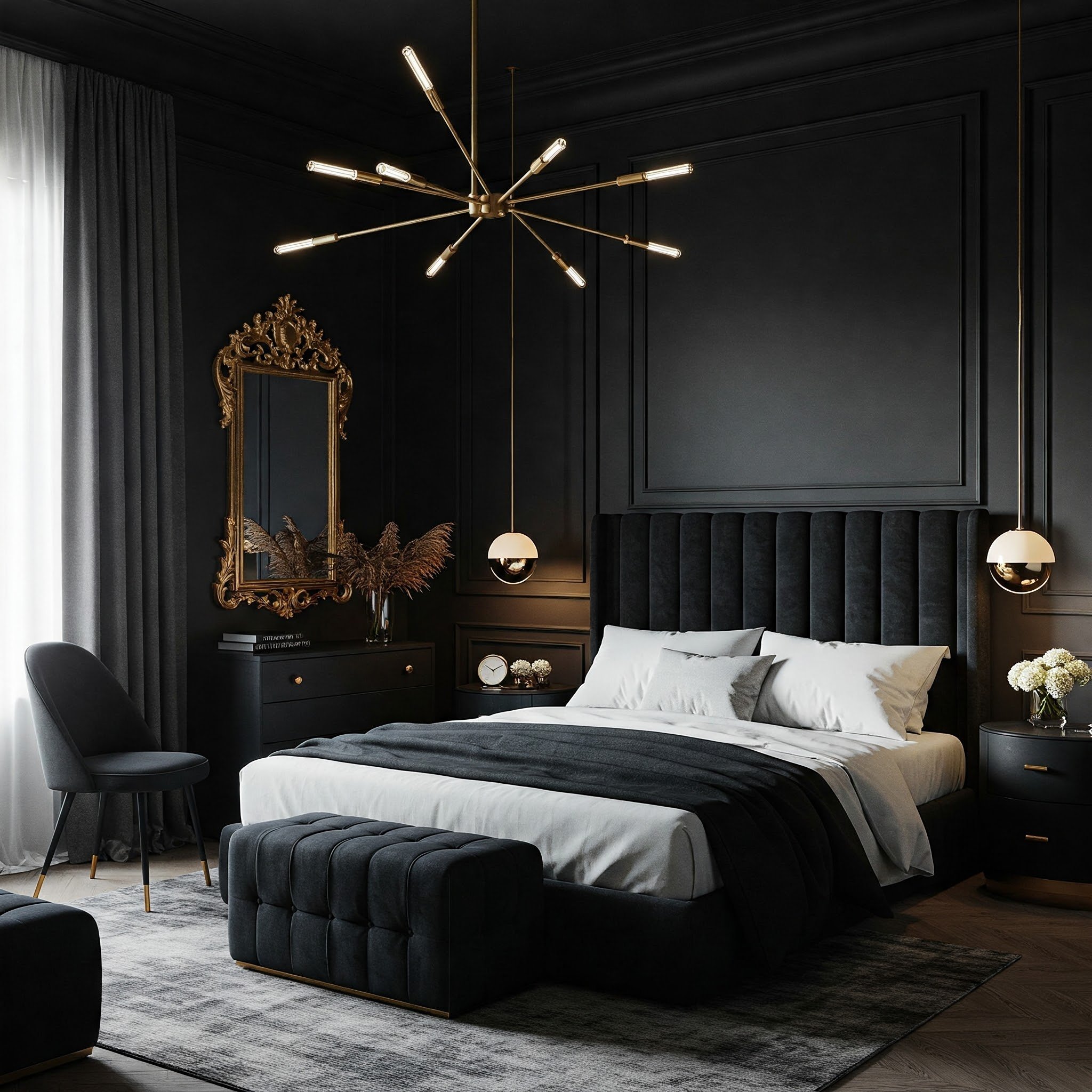 15 Luxury Black Bedroom Ideas to Elevate Your Space