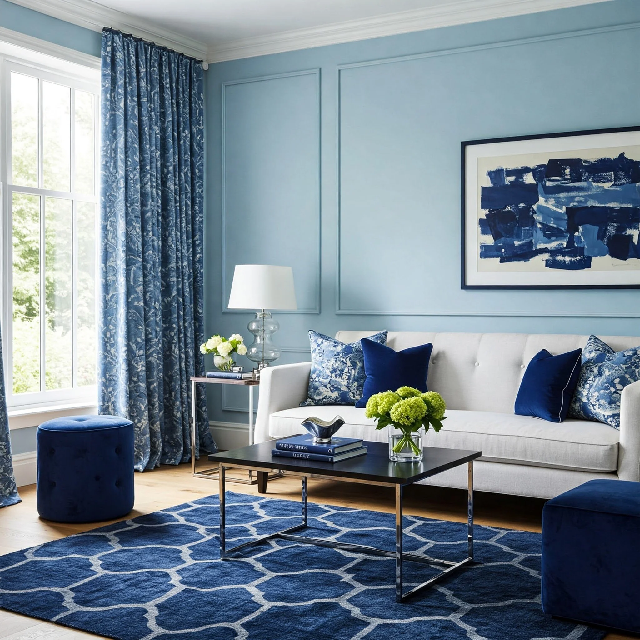 15 Stunning Blue and White Room Ideas to Try