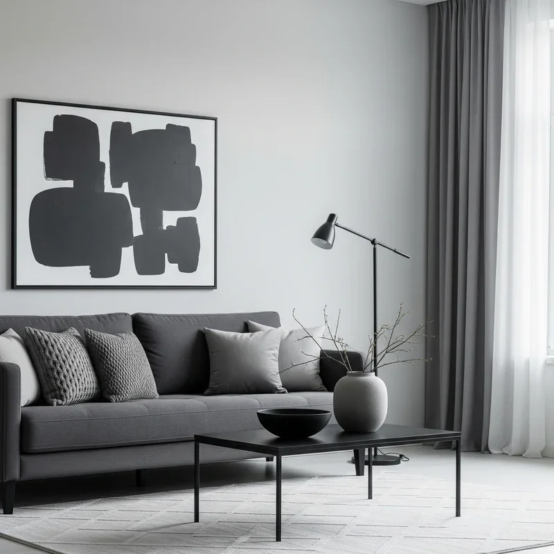 16 Gray and Black Living Room Ideas for Stylish Homes