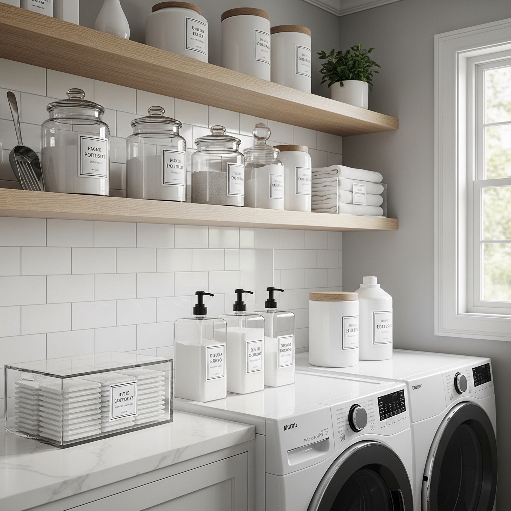 18 Laundry Room Makeover Ideas That Turn Your Most Boring Room Into A Space You Will Actually Enjoy - Home Decorefiy