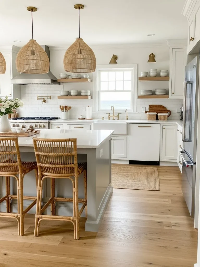 19 Coastal Kitchen Ideas to Bring the Beach Home
