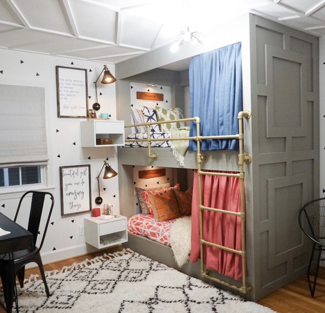 20 Chic Bunk Bed Design Ideas