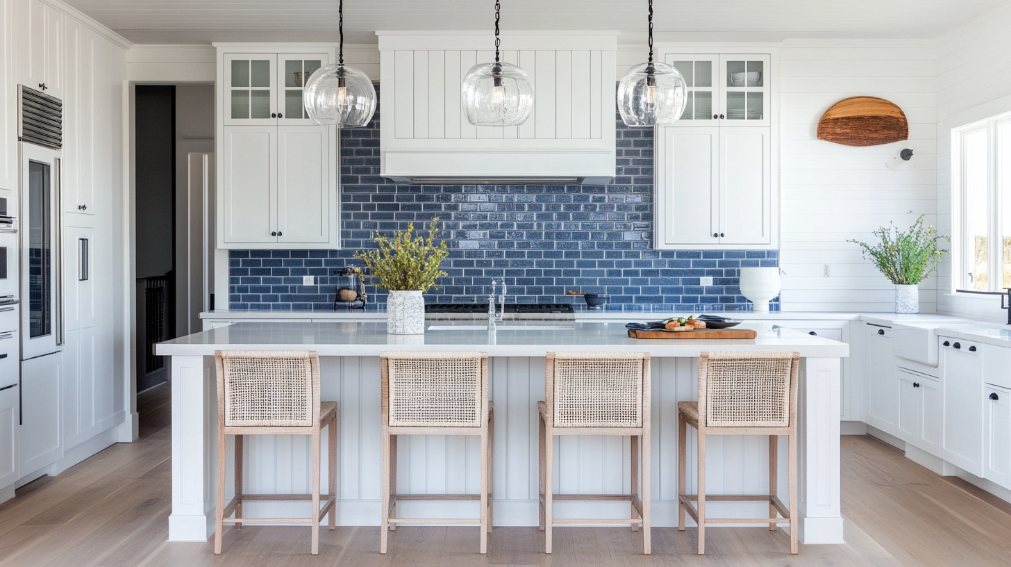 20+ navy blue kitchen backsplash ideas 2026