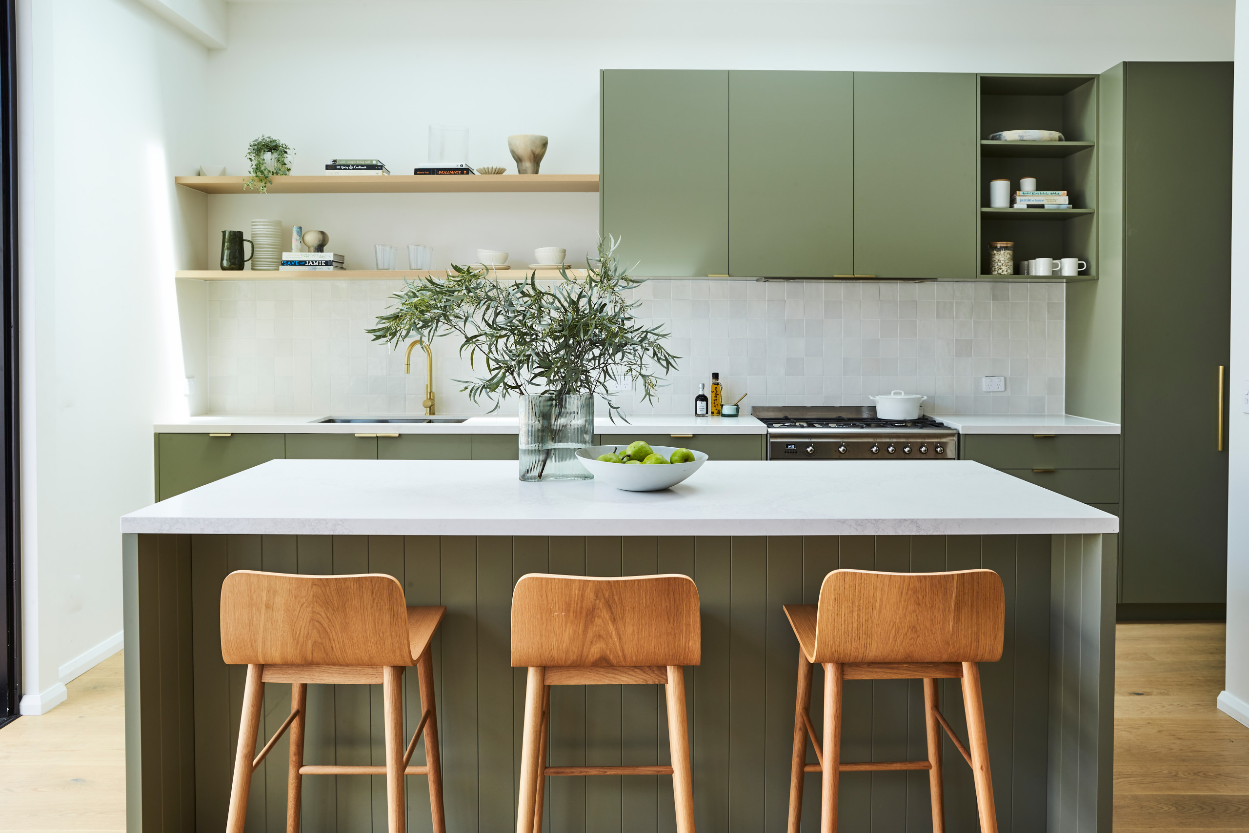 21 Contemporary Green Kitchens & Joinery Designs | Houzz AU