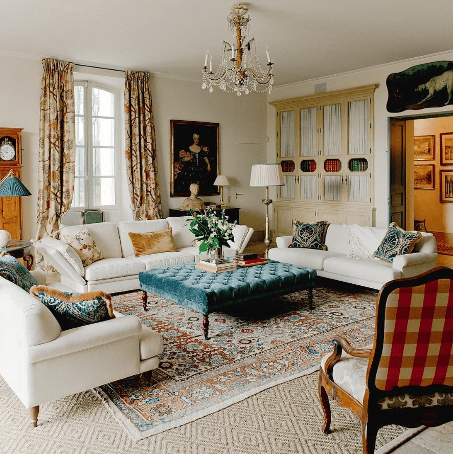 25 Creative Ways to Decorate Your French Country Living Room - A House in the Hills
