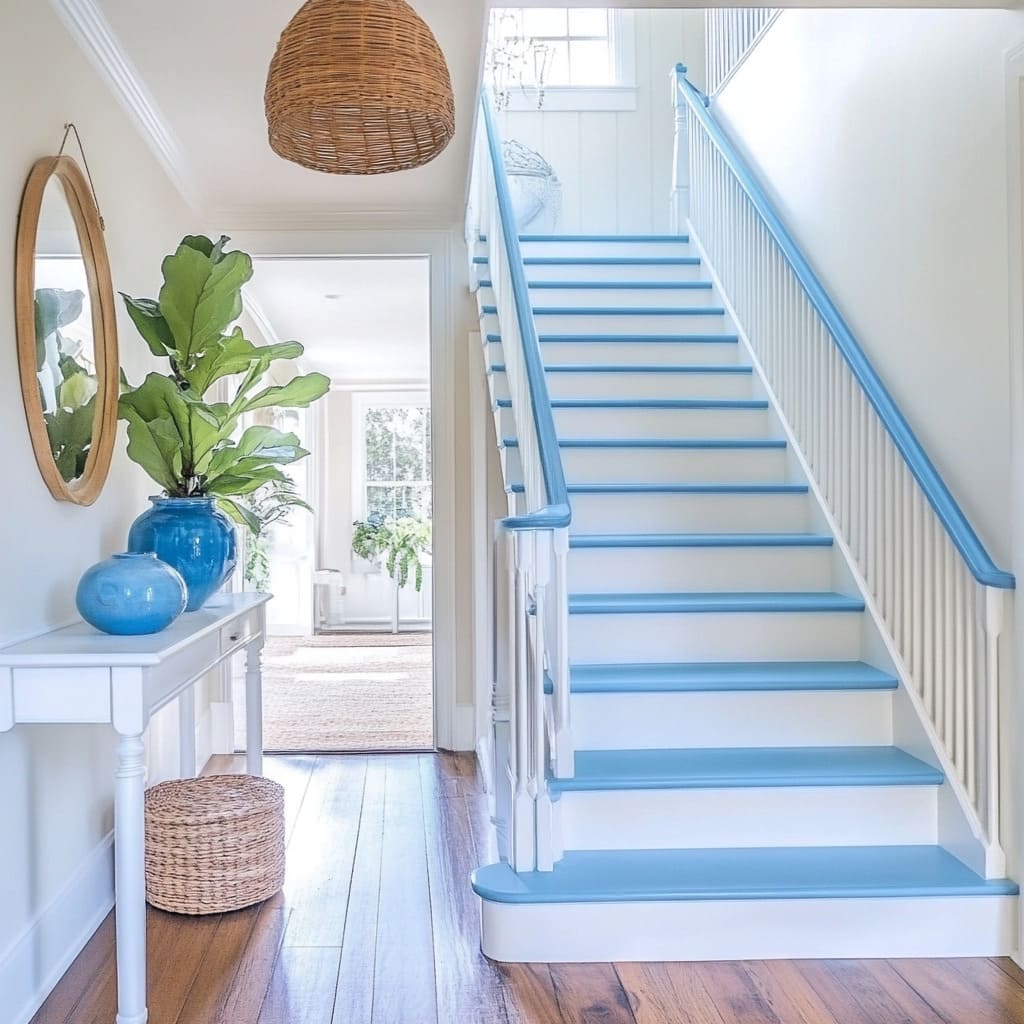 25 Painted Stairs Ideas to Transform Your Staircase with Color