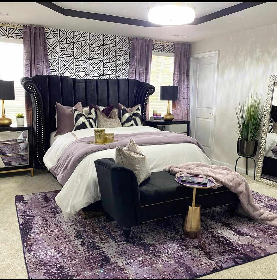 25 Purple Bedrooms That Are Fit for Royalty