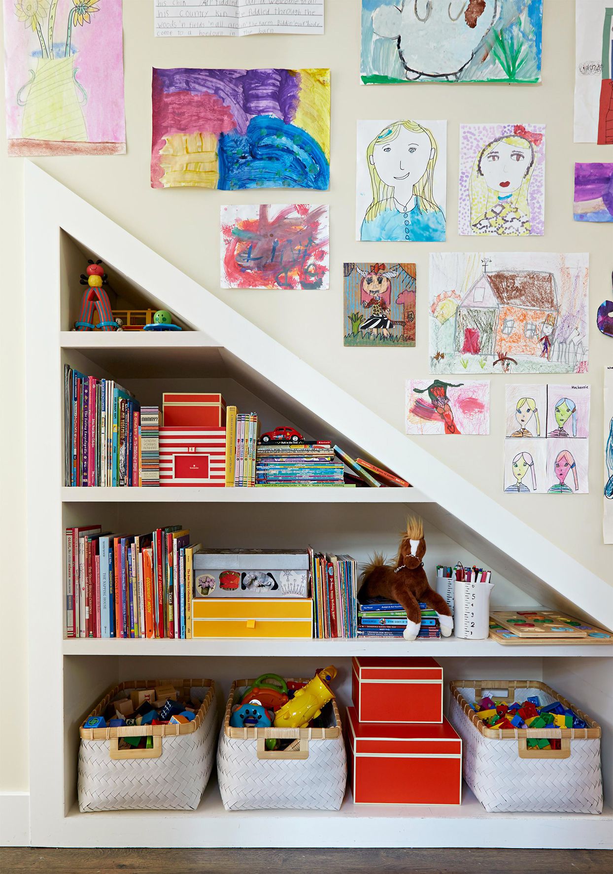 26 Kids' Storage Ideas to Control Clutter