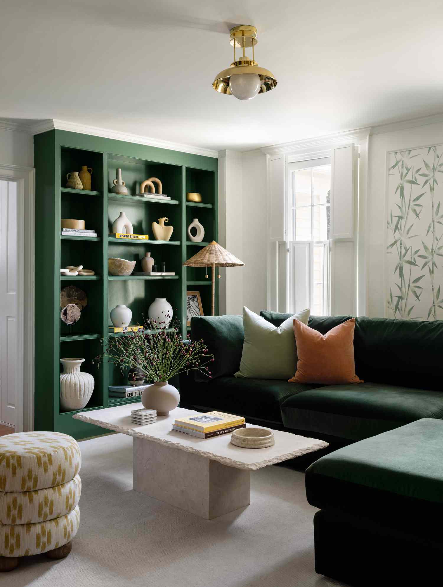 30 Green Living Rooms That Bring the Outdoors Inside