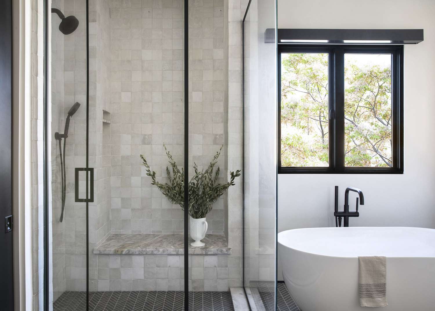 35 Walk-in Showers With Benches for a Spa-Like Experience