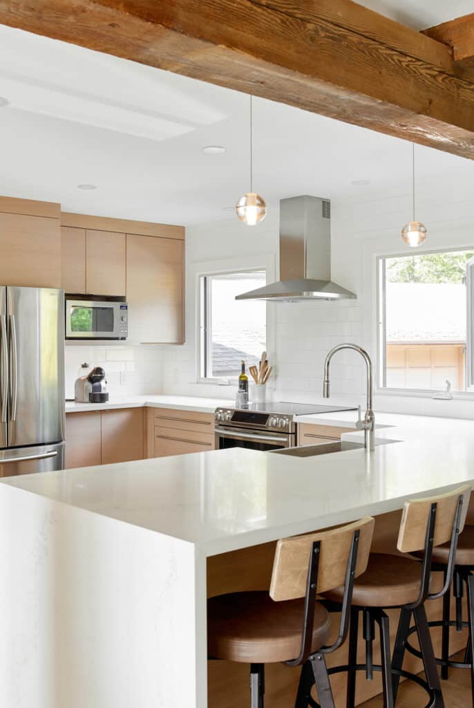 5 Organic Modern Kitchens with Concrete & Copper Sinks