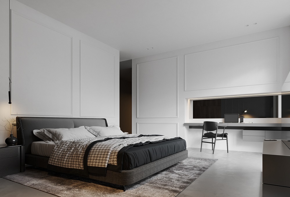 6 Design Tips for a Masculine Bedroom Home Office — Home Office Bits
