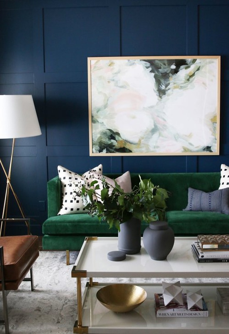 6 Navy Blue Living Room Ideas That'll Convince You The Bold Hue Is Actually A Neutral