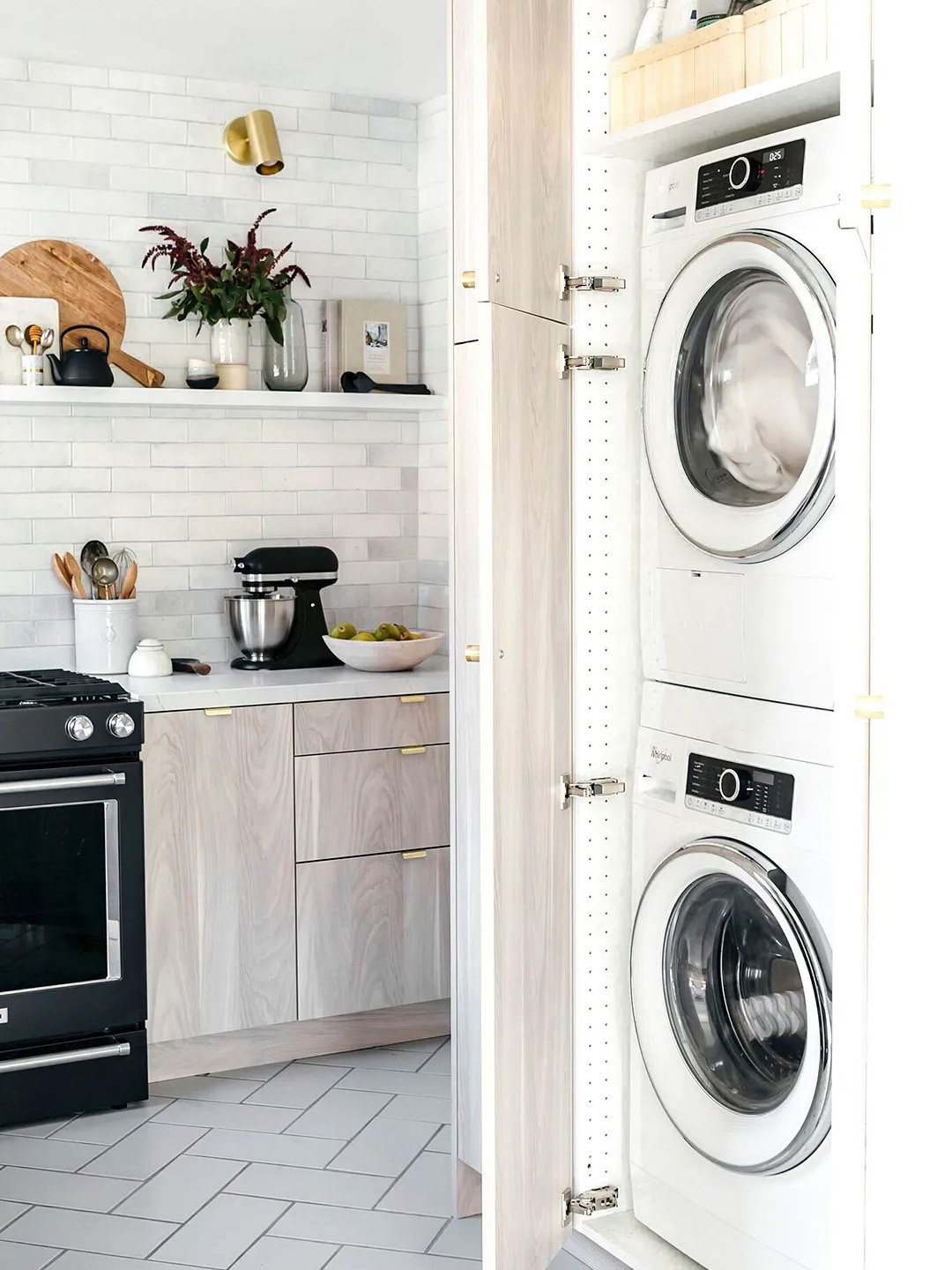 7 Ways to Hide a Washer-Dryer, No Laundry Room Required