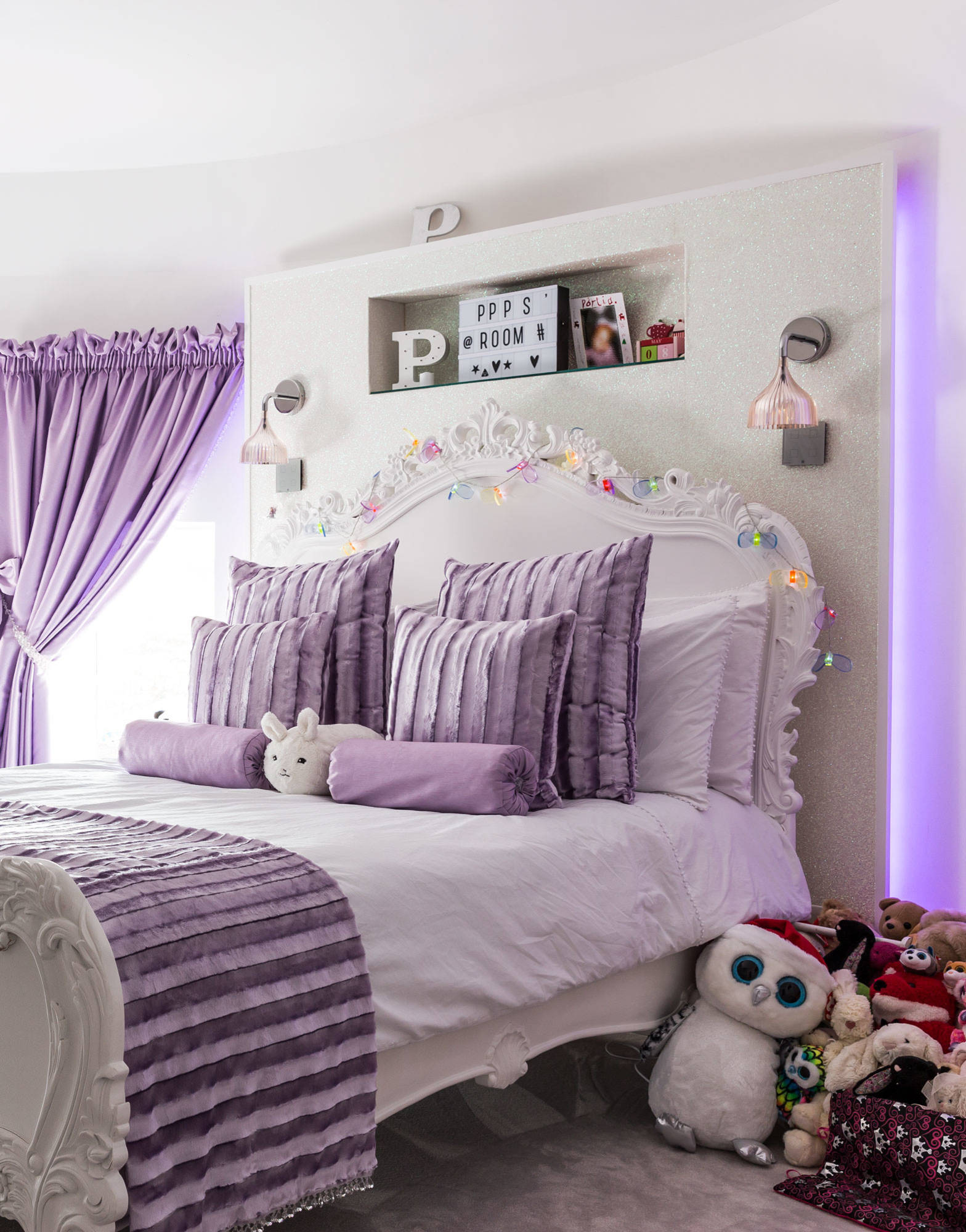 75 Beautiful Purple Bedroom Ideas and Designs - June 2026 | Houzz UK
