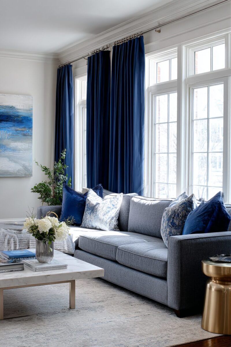 9+ Bomb Curtain Colors That'll Totally Jazz Up Your White Walls & Gray Sofa! — DreamyHomeStyle