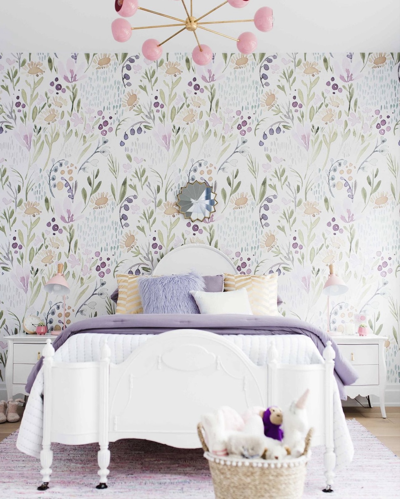Adorable Purple Bedroom Inspiration for Big Girl Rooms - The House of Hood Blog