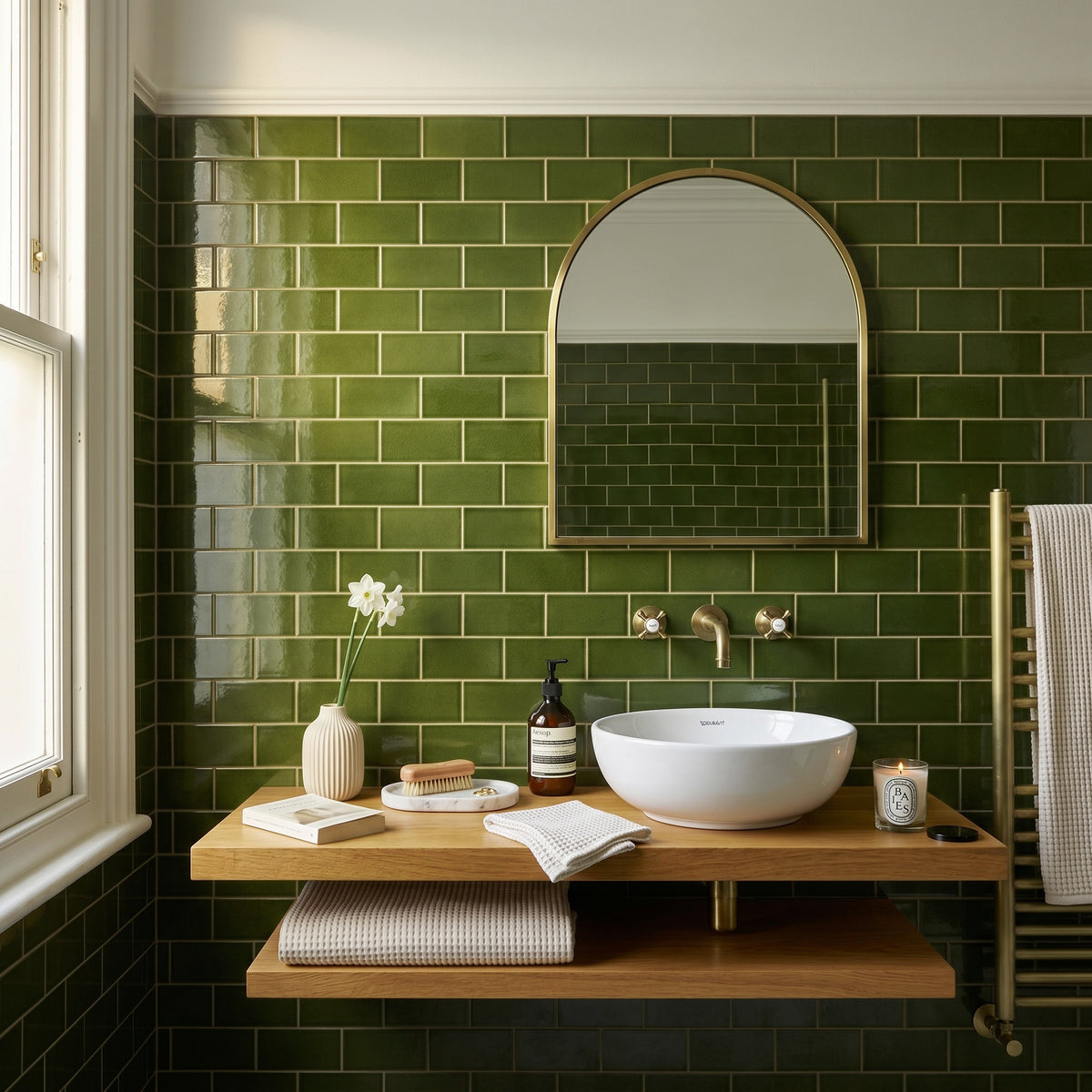 Albert's Olive Green Wall Tile – Porcelain Superstore