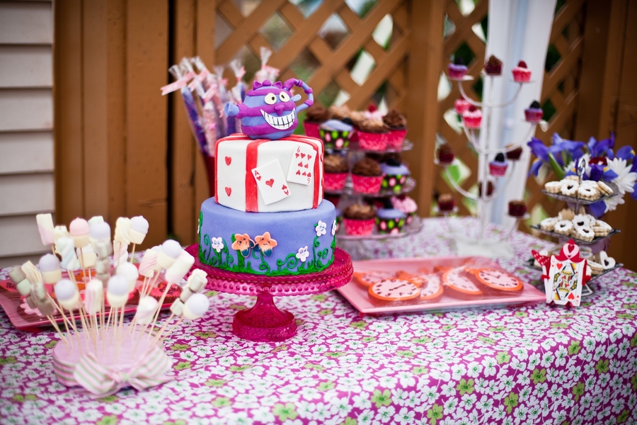Alice In Wonderland Dessert Table - CakeCentral.com