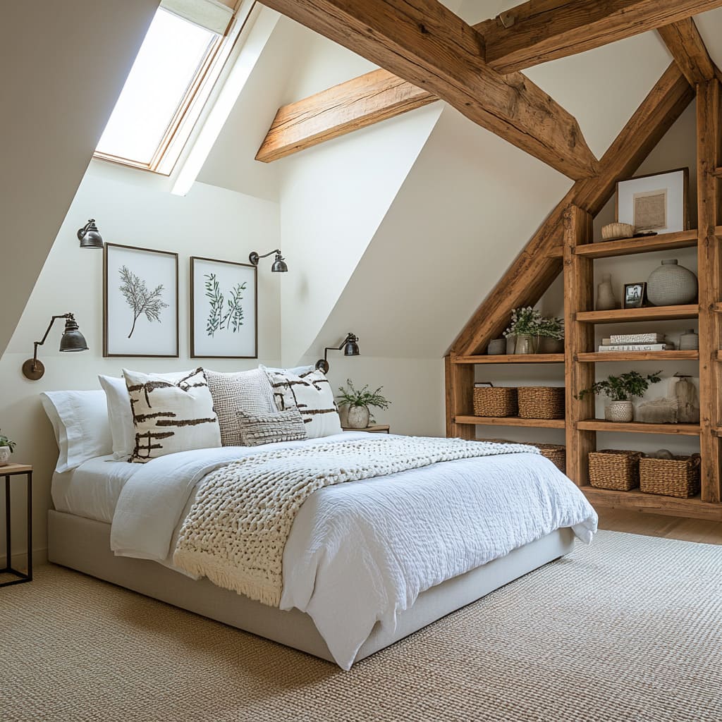 Attic Bedroom Ideas for Small Spaces with Sloped Ceilings