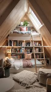 Attic Loft Bed How To Turn A Low-Ceiling Attic Into A Cozy Bedroom