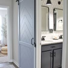 Bathroom Barn Doors | Mix & Match with the Newbuild Newlyweds | Renin
