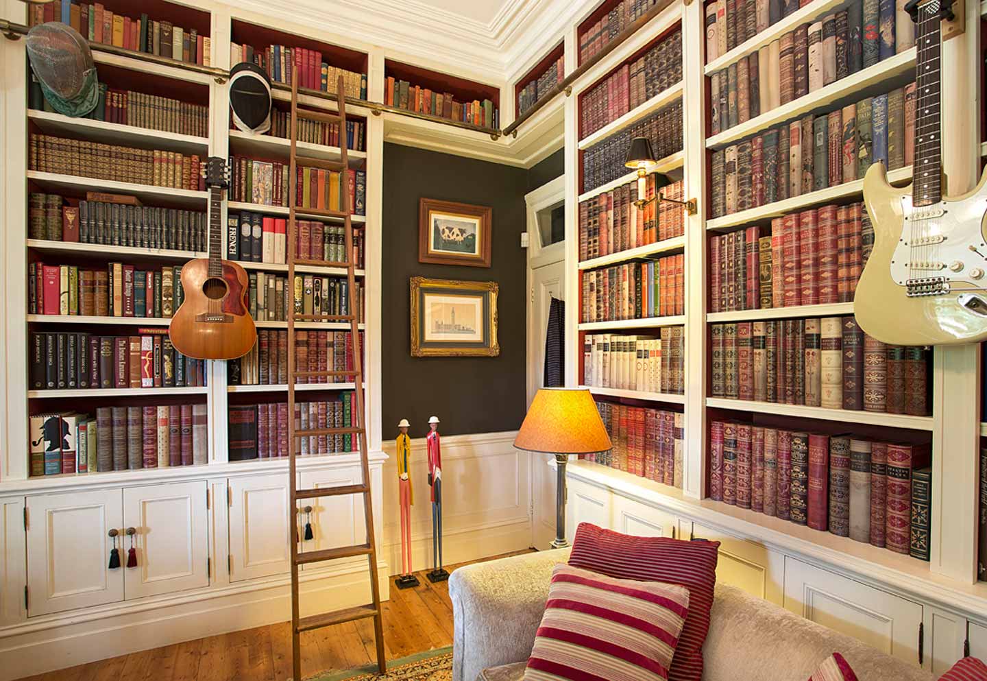 Bespoke Home Library Design - Groth and Sons