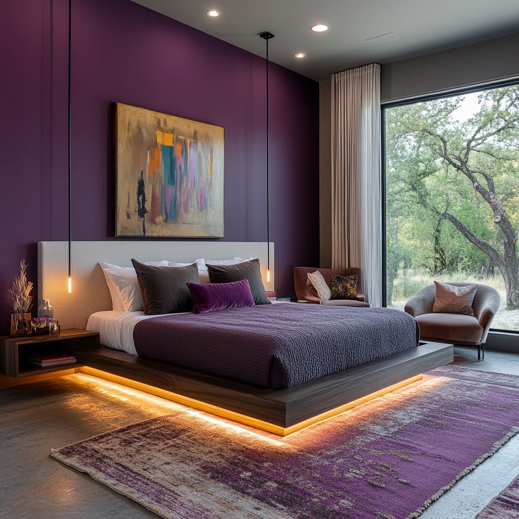 Best Purple Bedroom Design Ideas for Modern & Luxury Spaces