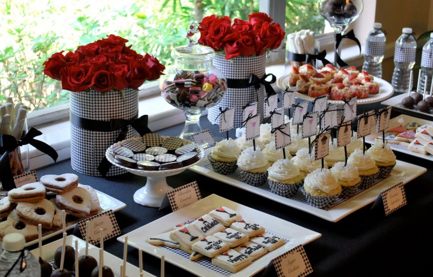 Birthday party dessert table buffet | rejectwithpotential