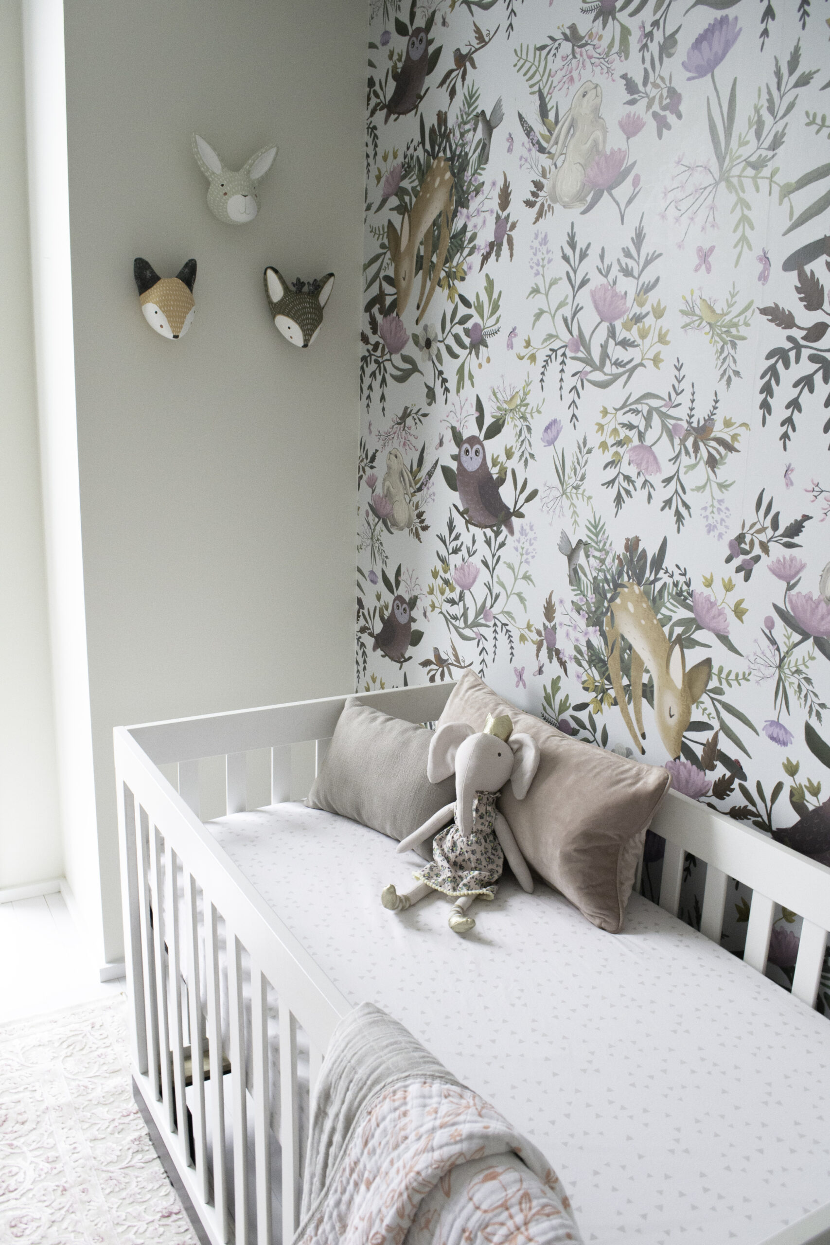 Bright & Whimsical Woodland Girl Nursery - Project Nursery