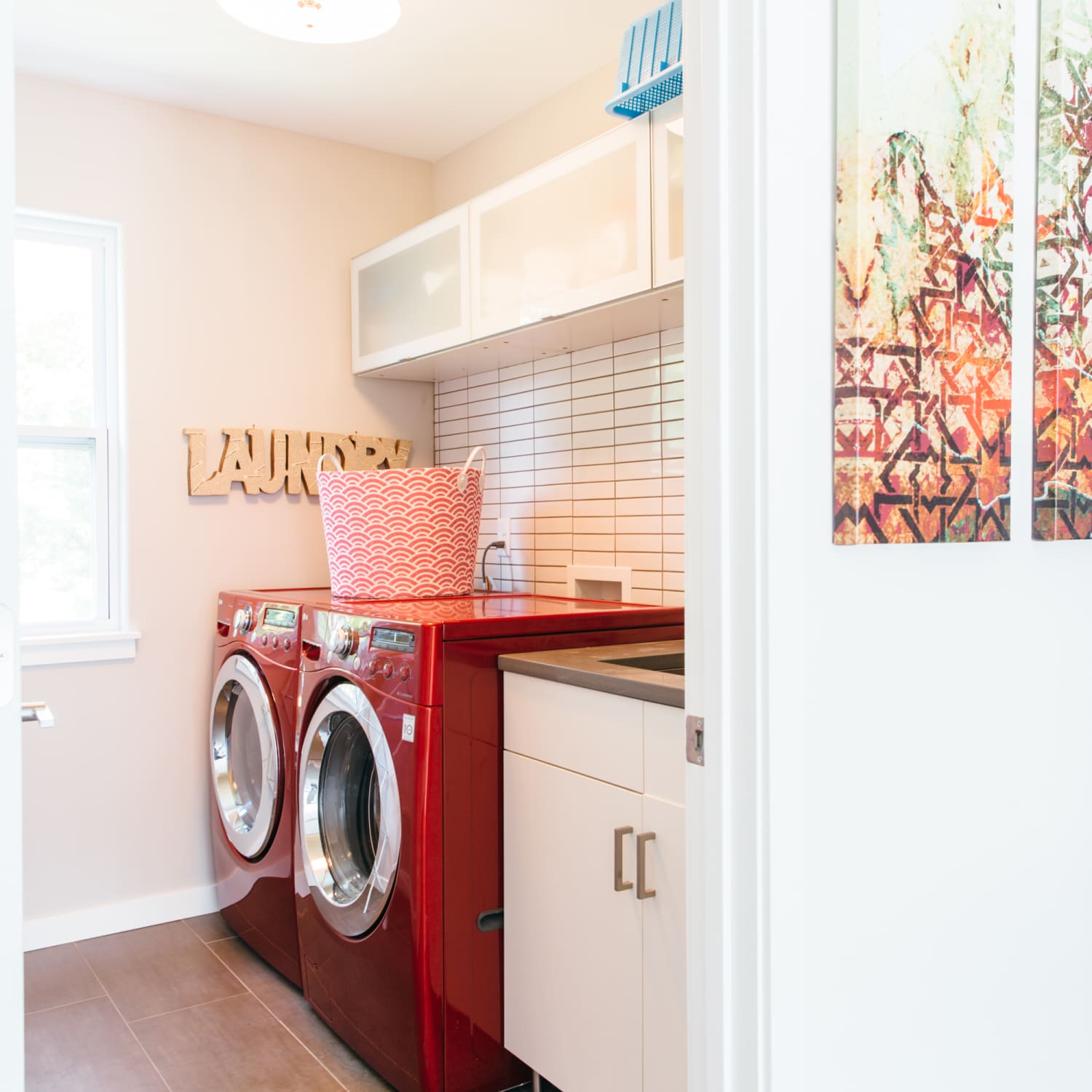 Cheap Laundry Room Upgrades | Apartment Therapy