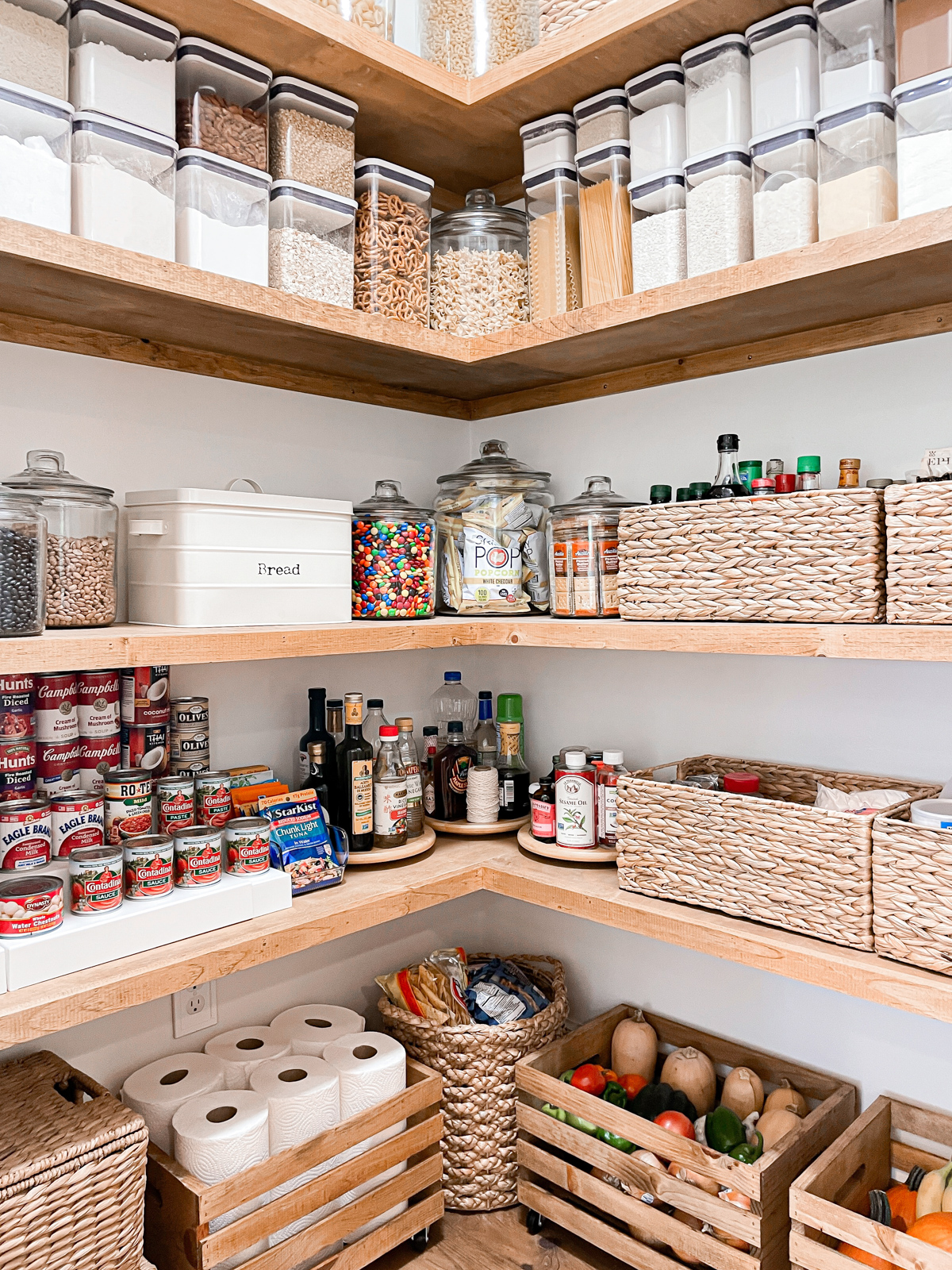 CORNER PANTRY REVEAL | Everyday Laura