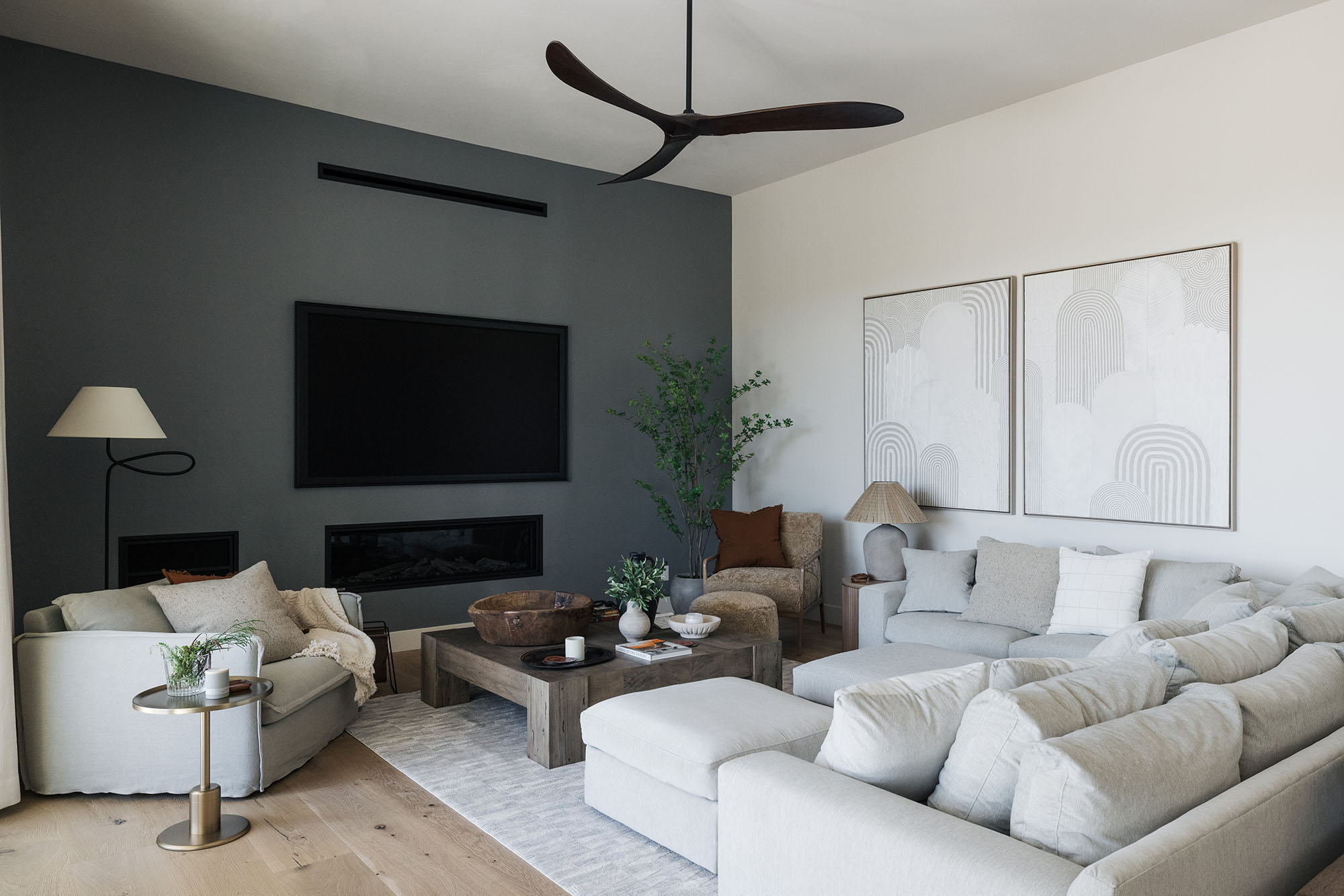 Create a Cozy Home with a Rustic Modern Living Space | TANNA BY DESIGN®