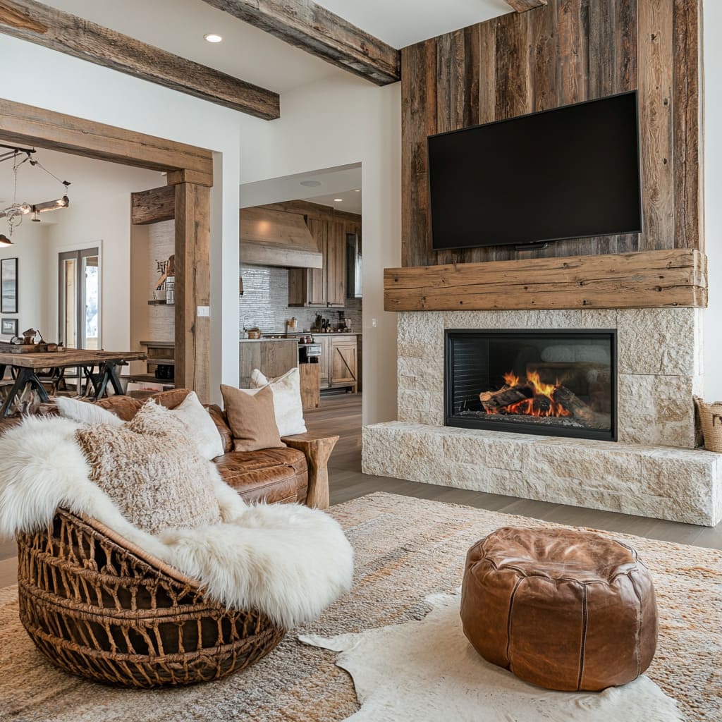Create a Cozy Living Room Nook with Stylish Papasan Chairs